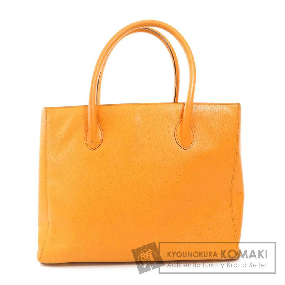 Celine Leather Handbag Orange